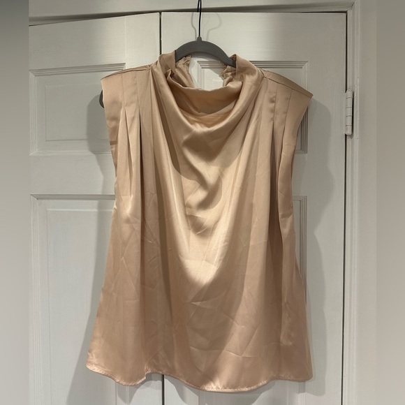 Entro Satin Cowl Neck Top - Picture 1 of 4